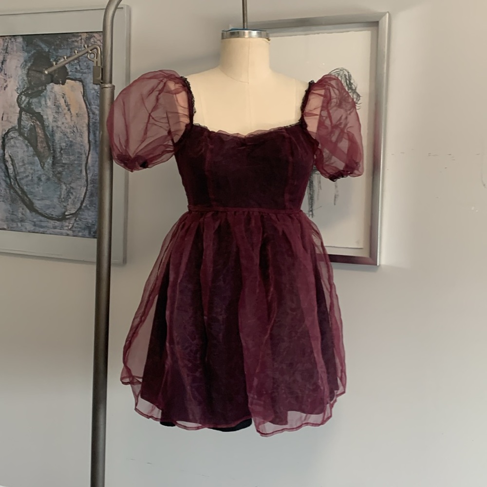 Widow Tulle Dress Small DollsKill